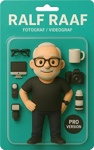 Advertising with a guarantee – Advertising photography with a guarantee – Ralf Raaf as an action figure photographer and videographer