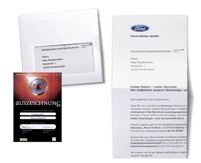 Ford-Mailing – Halbe Sachen