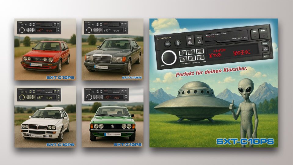 Pioneer-Kampagne SXT-C10PS – Social Media
